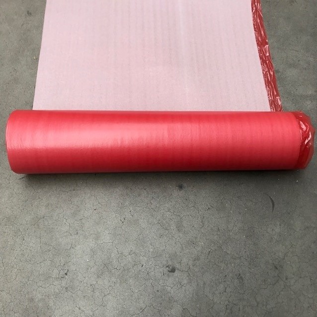 Foam rood 2mm vloerverwarming 15m² Laminaat, pvc vloeren